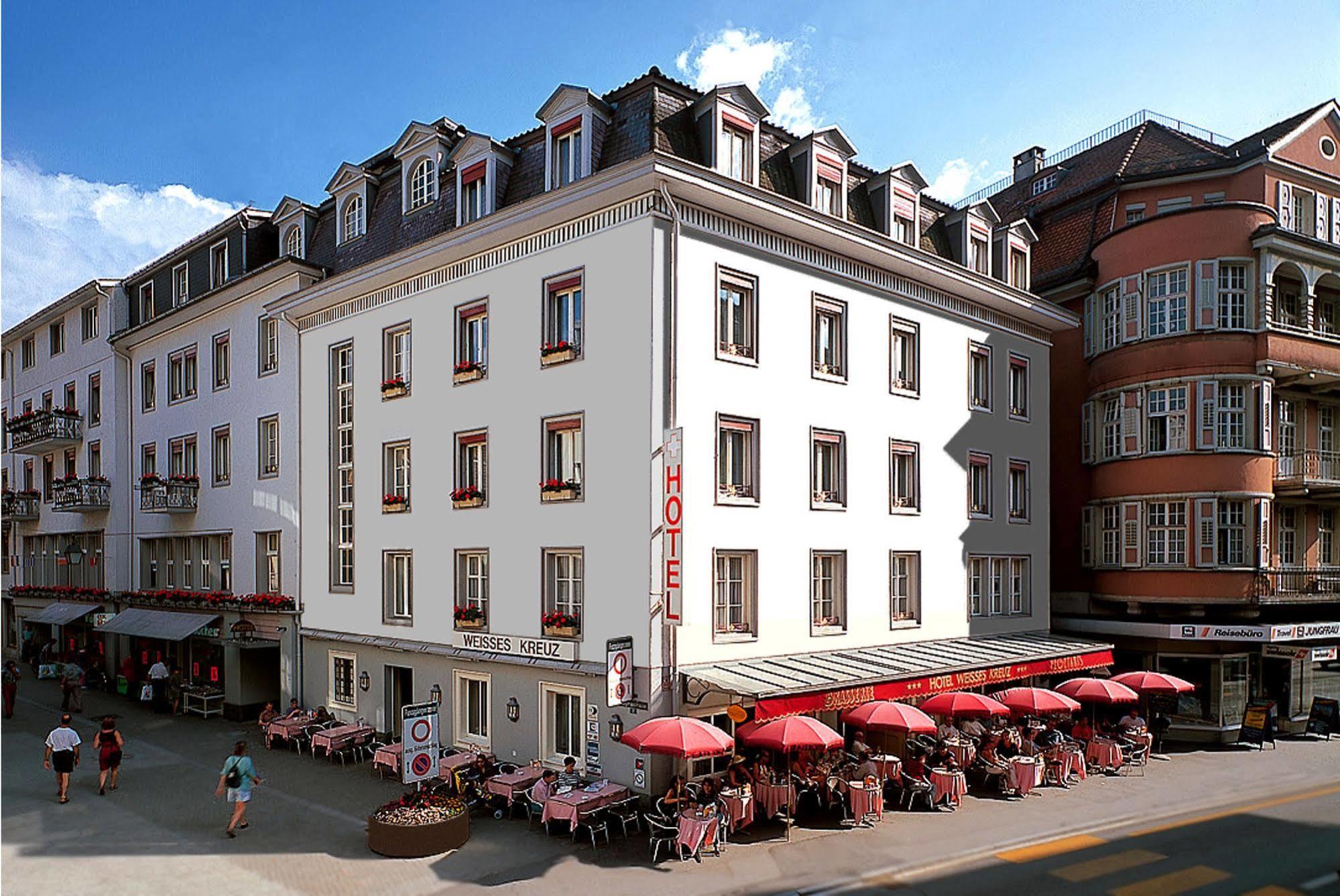 Hotel Weisses Kreuz Interlaken Exterior photo